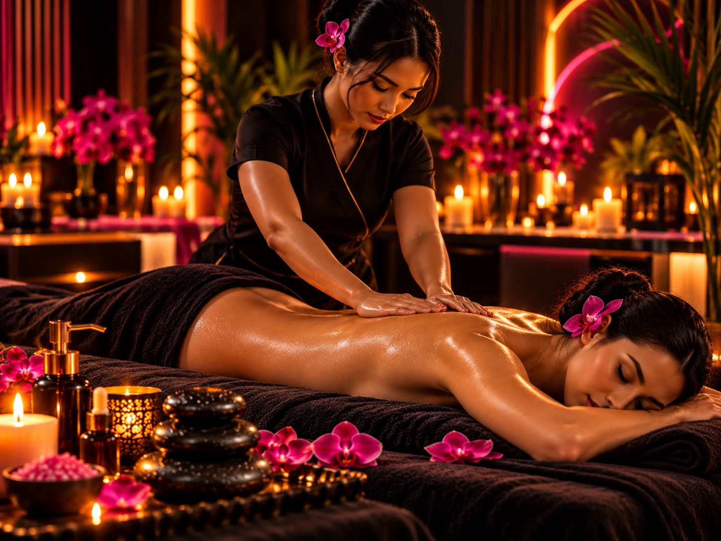 Shiatsu pressure massage
